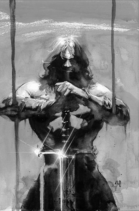 Cimmerian Xuthal of the Dusk #2 (Of 3) Cvr E Inc 1:50 Ito B&W Virgin Var (MR) - Cover