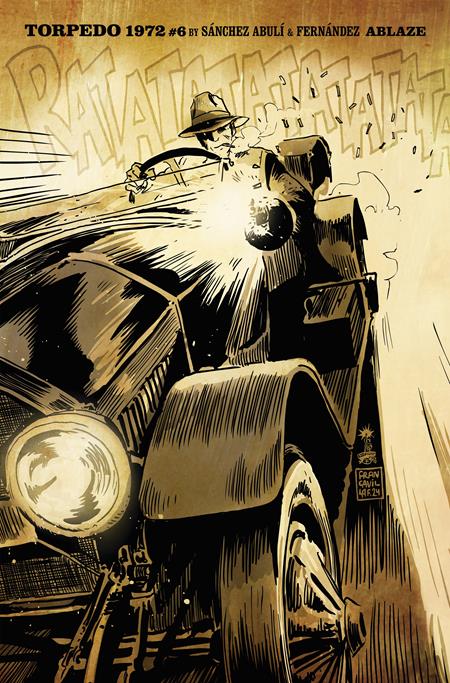 Torpedo 1972 #6 (Of 6) Cvr B Francesco Francavilla Var (MR) - Cover