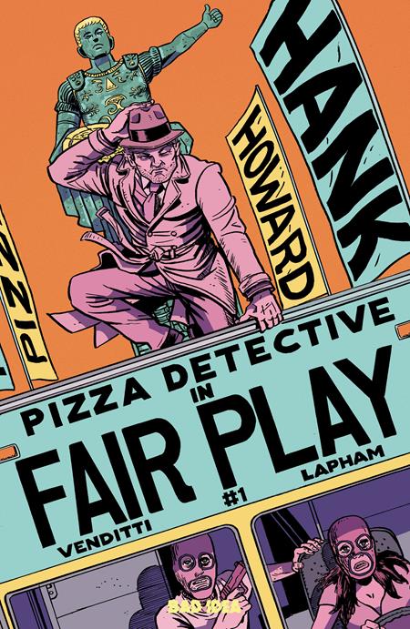 Hank Howard Pizza Detective: The Fair Play #1 (One Shot) Cvr A David Lapham - Cover
