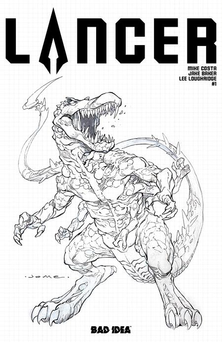 Lancer #1 (Of 4) Cvr E Inc 1:20 Jerome Opena Design Var - Cover