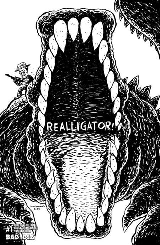 Realligатор #1 (One Shot) Cvr F Inc 1:20 Manix Abrera BW Var