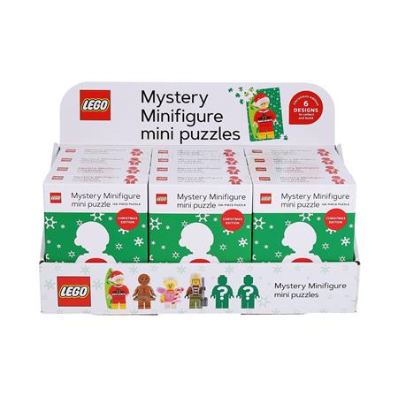 Lego Mystery Minifigure Mini Puzzle (Christmas Edition Green) - Cover