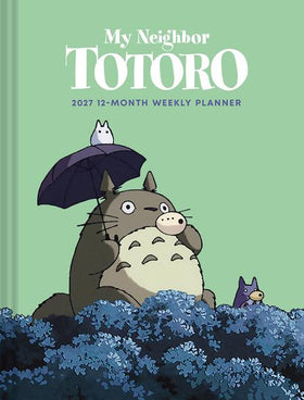 Studio Ghibli My Neighbor Totoro 2027 12 Month Weekly Planner HC