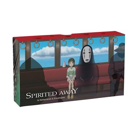 Studio Ghibli Spirited Away Notecards - Cover