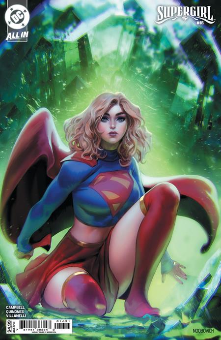 SUPERGIRL #16 CVR B NOOBOVICH CARD STOCK VAR (KINGDOM OF ZOD)- Cover