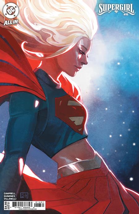 SUPERGIRL #16 CVR C STEPHANINE HANS CARD STOCK VAR (KINGDOM OF ZOD)- Cover