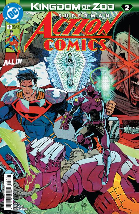 ACTION COMICS #1101 CVR A GUILLEM MARCH CONNECTING (KINGDOM OF ZOD)- Cover