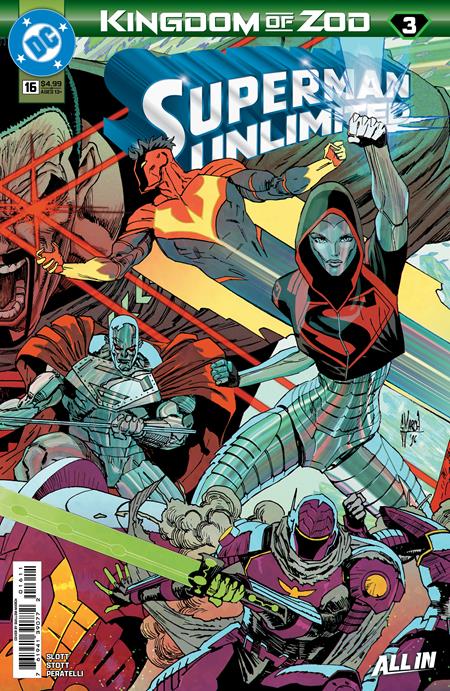 SUPERMAN UNLIMITED #16 CVR A GUILLEM MARCH CONNECTING (KINGDOM OF ZOD)- Cover