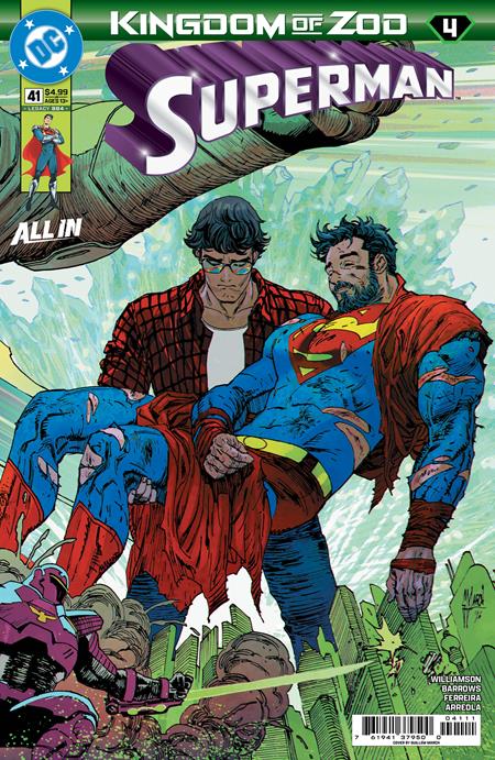 SUPERMAN #41 CVR A GUILLEM MARCH CONNECTING (KINGDOM OF ZOD)- Cover