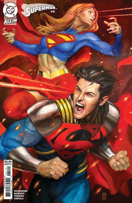 SUPERMAN #41 CVR B MIKE CHOI CARD STOCK VAR (KINGDOM OF ZOD)- Cover