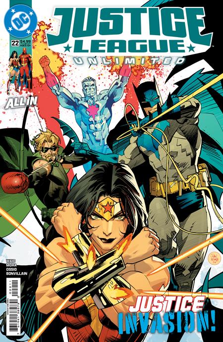 JUSTICE LEAGUE UNLIMITED #22 CVR A DAN MORA- Cover