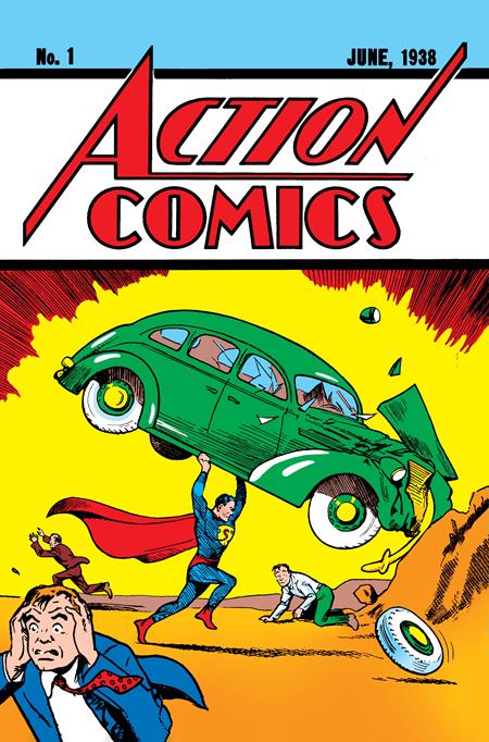 Action Comics #1 Facsimile Edition Cvr A Joe Shuster (2026) — Cover