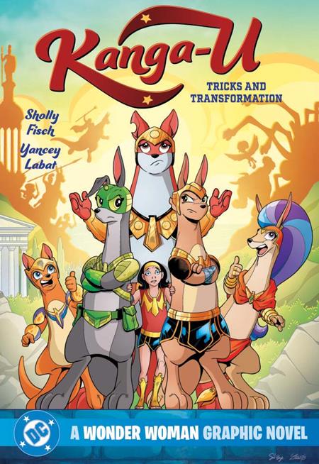 Kanga-U: Tricks and Transformation – A Wonder Woman Graphic Novel TP - Cover