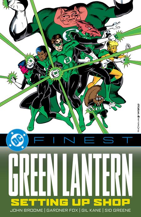 DC Finest Green Lantern Setting Up Shop TP - Cover
