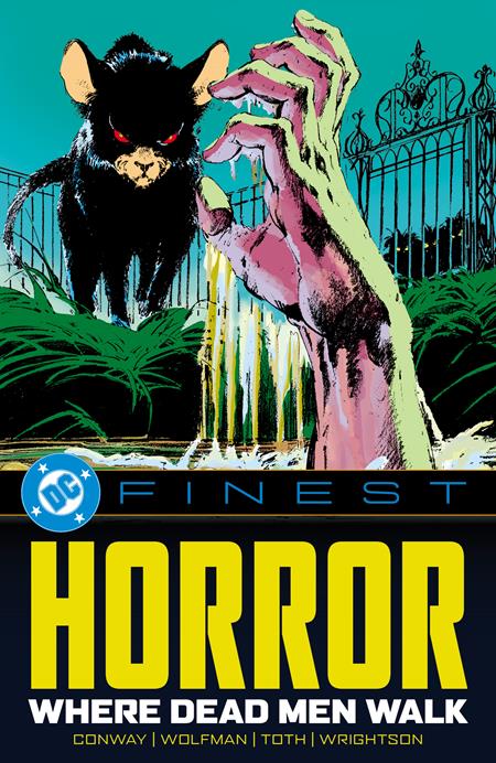 DC Finest Horror Where Dead Men Walk TP - Cover