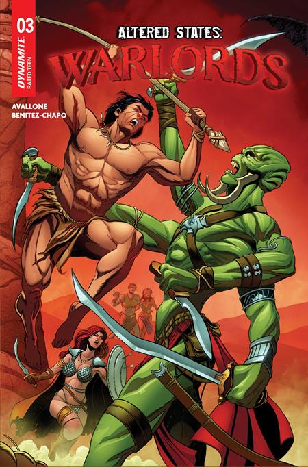 Altered States Warlords #3 Cvr C Mariano Benitez Chapo Var - Cover