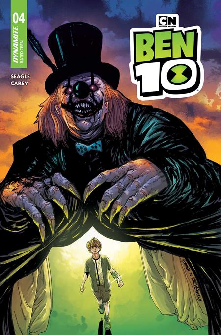 Ben 10 #4 Cvr M Inc 1:50 Robert Carey Signed by Steven T. Seagle (Net) - Cover
