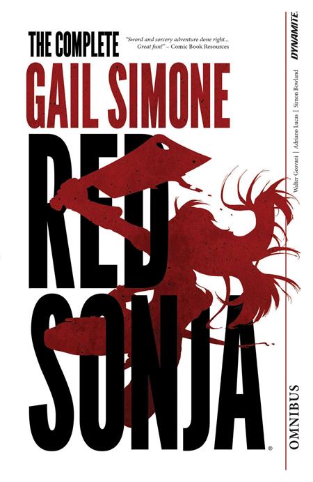 Complete Gail Simone Red Sonja Omnibus TP - Cover
