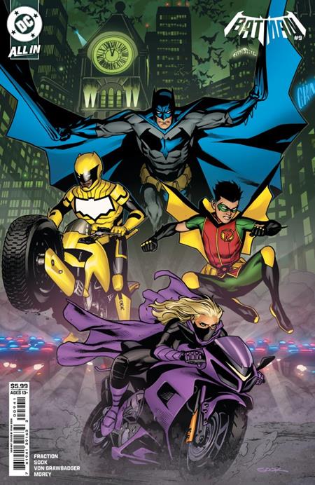DF Batman #9 Variant Signed by Ryan Sook - Cover