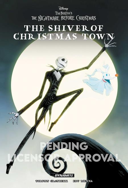 Disney Tim Burtons The Nightmare Before Christmas The Shiver of Christmas Town HC - Cover