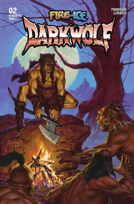 Fire and Ice Darkwolf #2 Cvr C Joe Jusko Var - Cover