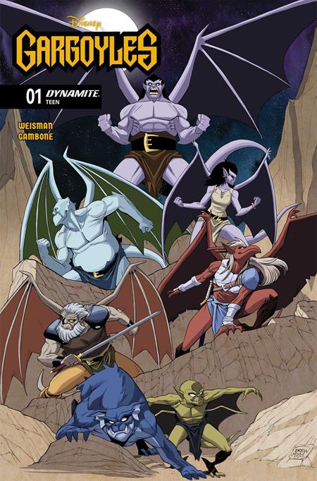 Gargoyles #1 (2026) Cvr B Drew Moss Var - Cover