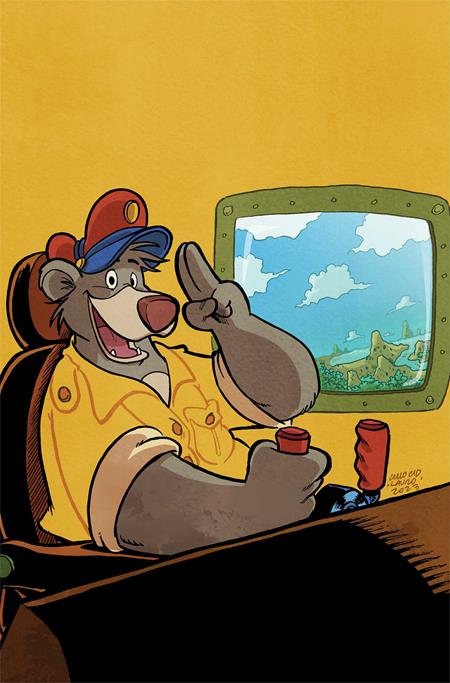 Talespin #1 Cvr J Carlo Lauro Metal Premium Var - Cover