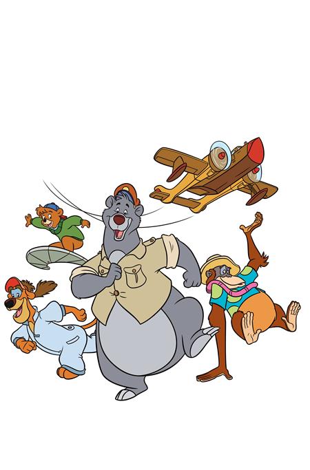 Talespin #1 Cvr O Inc 1:25 Animation Art Virgin Var - Cover
