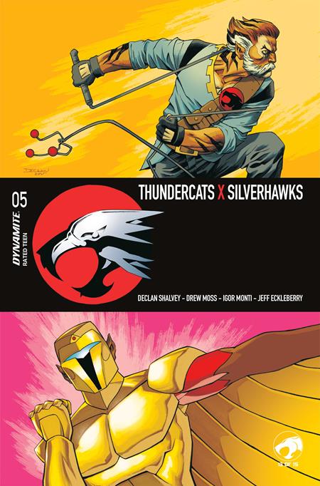 Thundercats x Silverhawks #5 Cvr K Inc 1:20 Declan Shalvey Virgin Var - Cover