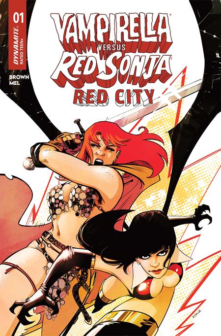 Vampirella vs Red Sonja Red City #1 Cvr A Sebastian Piriz - Cover