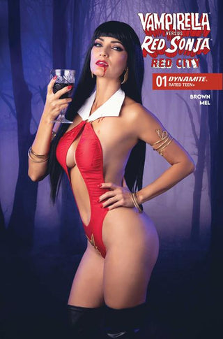 Vampirella vs Red Sonja Red City #1 Cvr C Cosplay Vampirella Ivycosplay Var