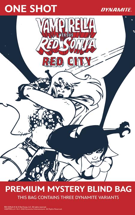 Vampirella vs Red Sonja Red City #1 Cvr F Premium Mystery Blind Bag Var - Cover