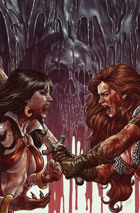 Vampirella vs Red Sonja Red City #1 Cvr J Inc 1:15 Diego Yapur Virgin Var - Cover