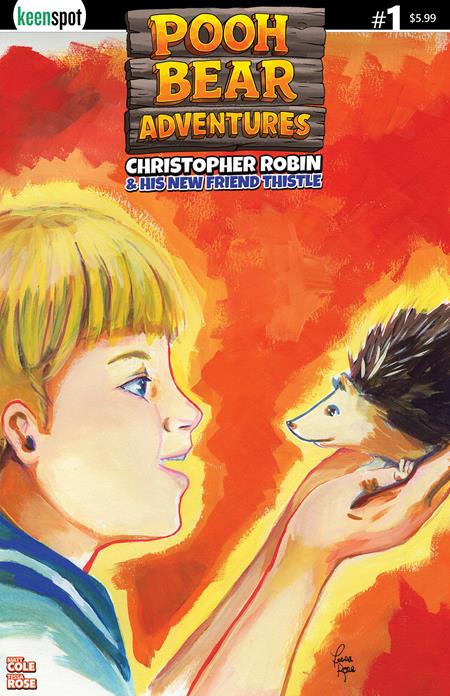 Pooh Bear Adventures Christopher Robin & His New Friend Thistle #1 (One Shot) Cvr B Tessa Rose Fast Friends Var - Cover