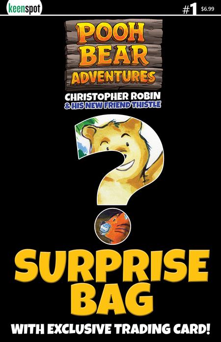 Pooh Bear Adventures Christopher Robin & His New Friend Thistle #1 (One Shot) Cvr D Surprise Cover Bagged with Trading Card Var - Cover