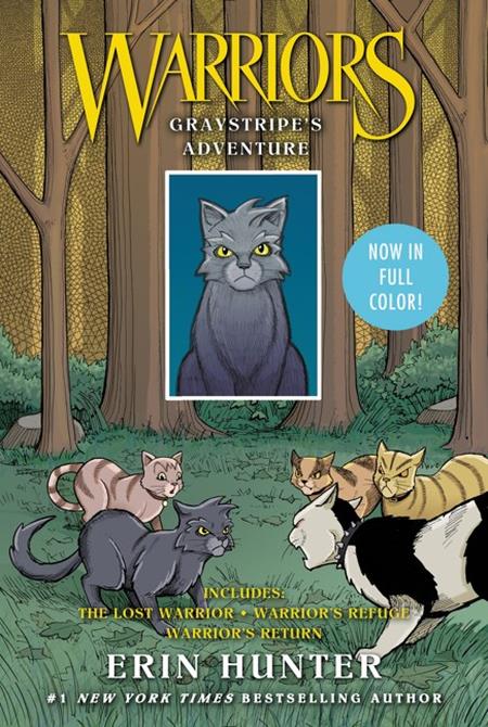 Warriors Graystripes Adventure 3 in 1 TP - Cover