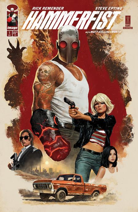 Hammerfist #1 Cvr A Steve Epting (MR) - Cover