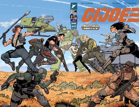 GI JOE #25 CVR A TOM REILLY WRAPAROUND- Cover
