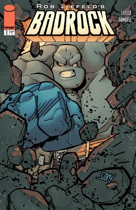 Badrock #2 Cvr A Seth Damoose - Cover