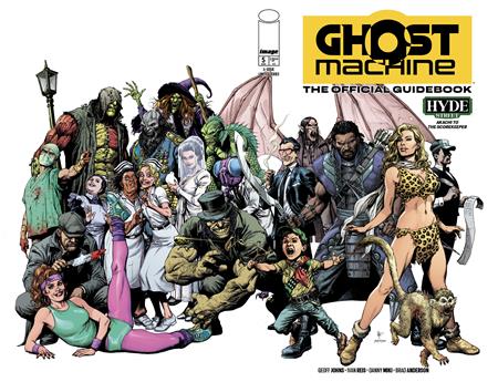 Ghost Machine The Official Guidebook #5 (Of 5) Cvr C Ivan Reis & Danny Miki Wraparound Var - Cover