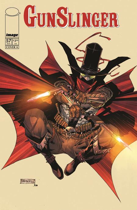 Gunslinger Spawn #57 Cvr B Carlo Barberi B&W Var - Cover