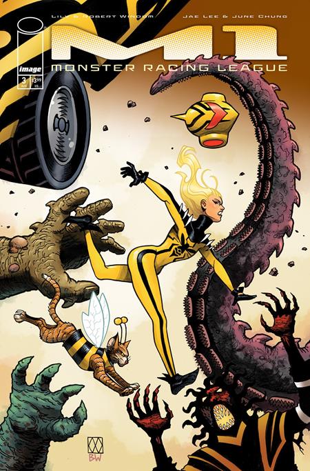M1 Monster Racing League #3 Cvr B Matt Wagner Var - Cover