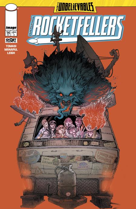 Rocketfellers #14 Cvr C Francis Manapul Design Sketch Var - Cover