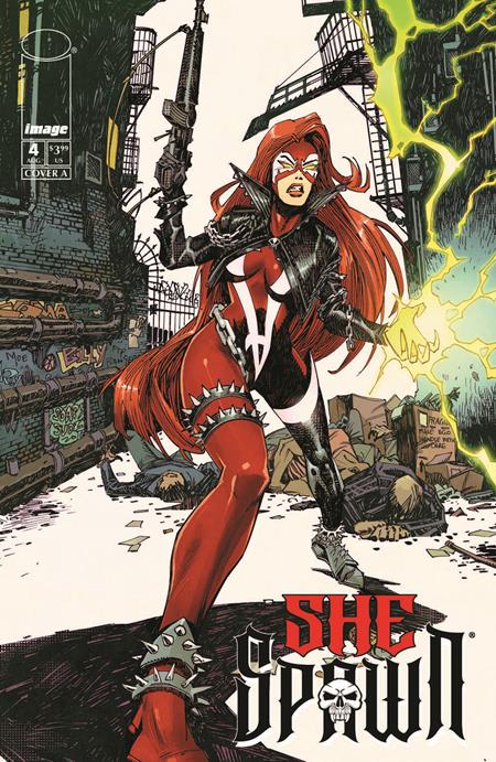She Spawn #4 (Of 5) Cvr B Dave Harrigan Var - Cover