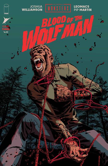 UNIVERSAL MONSTERS BLOOD OF THE WOLF MAN #3 (OF 4) CVR A LEOMACS & PIP MARTIN- Cover