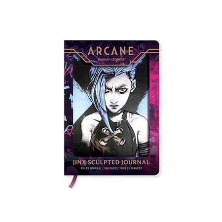Arcane Sculpted Journal Jinx HC - Cover