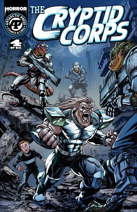 Cryptid Corps #4 (Of 6) Cvr B Max Bertolini Var - Cover