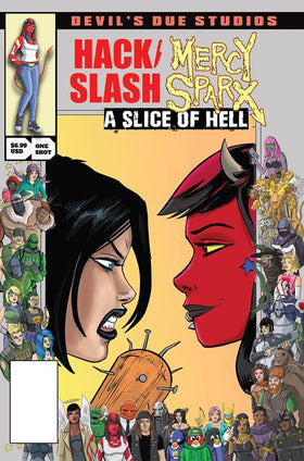 Devils Due Presents Hack/Slash Mercy Sparx #1 One-Shot Cover B Tim Seeley Josh Blaylock Homage Variant (MR)