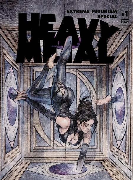Heavy Metal Magazine Special Extreme Futurism #1 Cvr A Marco Turini (MR) - Cover