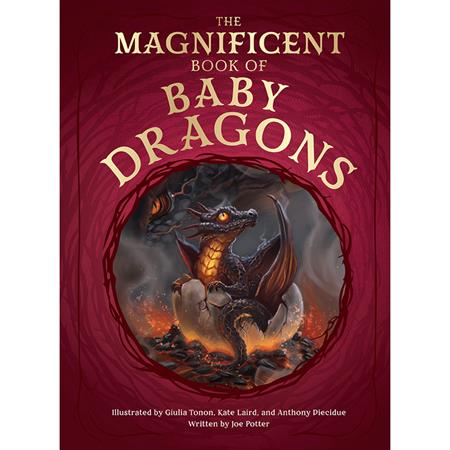 Magnificent Book of Baby Dragons HC - Cover